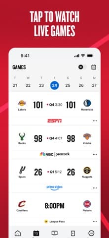 NBA: Live Games & Scores screenshot 4