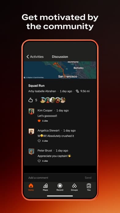 Strava: Run, Bike, Walk screenshot 2