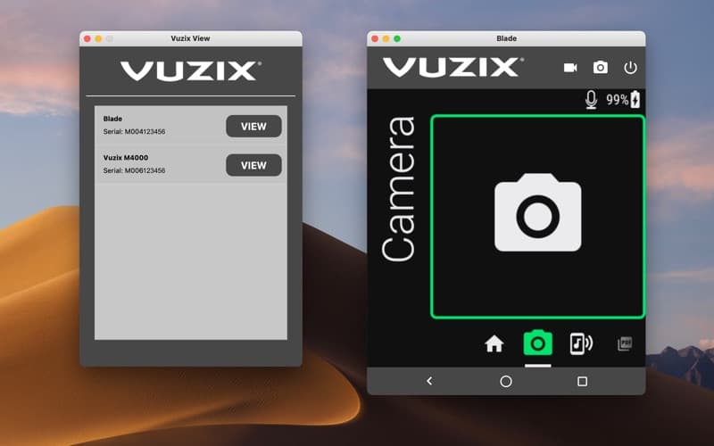 Vuzix View screenshot 2